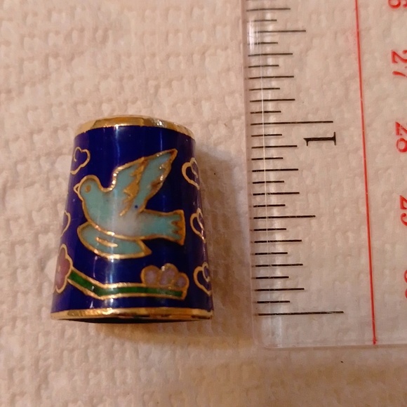 *3/$20* New Vintage Cloisonne Thimble Collectible - Picture 9 of 10
